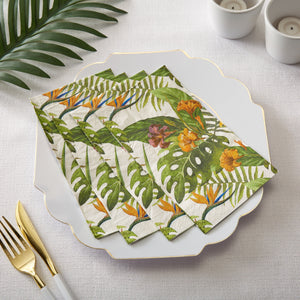 Luxe Party Printed Dinner Napkins 40 Dinner Napkins - 4.5