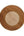 Luxe Party Serving Bowl Round Tapered Hard Plastic Serving Bowl 6.25 Inch Reusable
