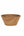 Luxe Party Serving Bowl Round Tapered Hard Plastic Serving Bowl 6.25 Inch Reusable