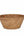 Luxe Party Serving Bowl Round Tapered Hard Plastic Serving Bowl 9.25 Inch Reusable