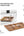 Luxe Party Serving Trays 6 Section Rectangular Divided Serving Tray with Clear Cover