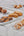 Luxe Party Serving Trays White and Silver Large and Small Combo Plastic Trays | 6 Trays