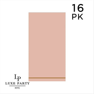 Luxe Party Solid Color Dinner Napkins 16 Dinner Napkins - 4.25
