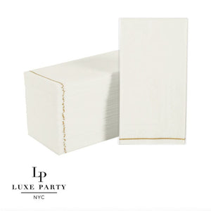Luxe Party Solid Color Dinner Napkins 16 Dinner Napkins - 4.25