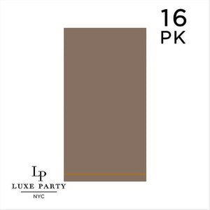 Luxe Party Solid Color Dinner Napkins 16 Dinner Napkins - 4.25