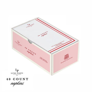 Luxe Party Solid Color Dinner Napkins 40 Dinner Napkins - 4.25