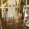 Luxe Party Tumblers Luxe 9 Oz Clear Plastic Cups | 20 Cups