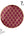 Round Accent Pattern Plastic Plates 7.25