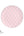 Round Accent Pattern Plastic Plates Round Blush • Silver Lattice Pattern Plastic Plates | 10 Pack