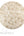 Shell Placemats Round Shell Laser Cut Placemat in Gold