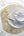 Shell Placemats Round Shell Laser Cut Placemat in Gold