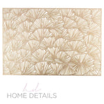 Shell Placemats Shell Laser Cut Placemat in Gold