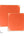 Square Accent Plastic Plates Orange • Gold Square Plastic Plates | 10 Pack