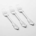 Venetian Handle Forks Venetian Design Silver Plastic Forks | 20 Forks