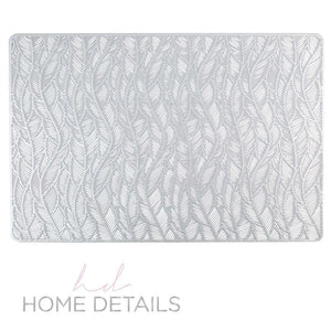 vine Placemats Vine Laser Cut Placemat in Silver