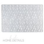 vine Placemats Vine Laser Cut Placemat in Silver